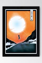 Dragon Ball Çerçeveli Tablo - Manga Anime Poster Tablo