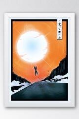Dragon Ball Çerçeveli Tablo - Manga Anime Poster Tablo