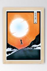 Dragon Ball Çerçeveli Tablo - Manga Anime Poster Tablo