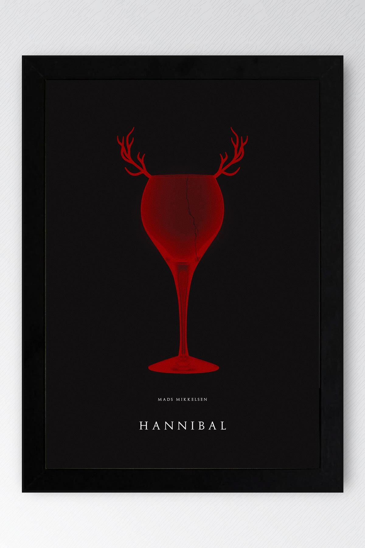 Hannibal Çerçeveli Tablo - Dizi Afişi Poster Tablo