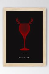 Hannibal Çerçeveli Tablo - Dizi Afişi Poster Tablo