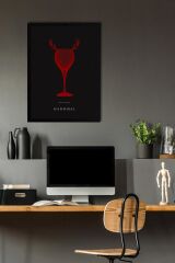 Hannibal Çerçeveli Tablo - Dizi Afişi Poster Tablo