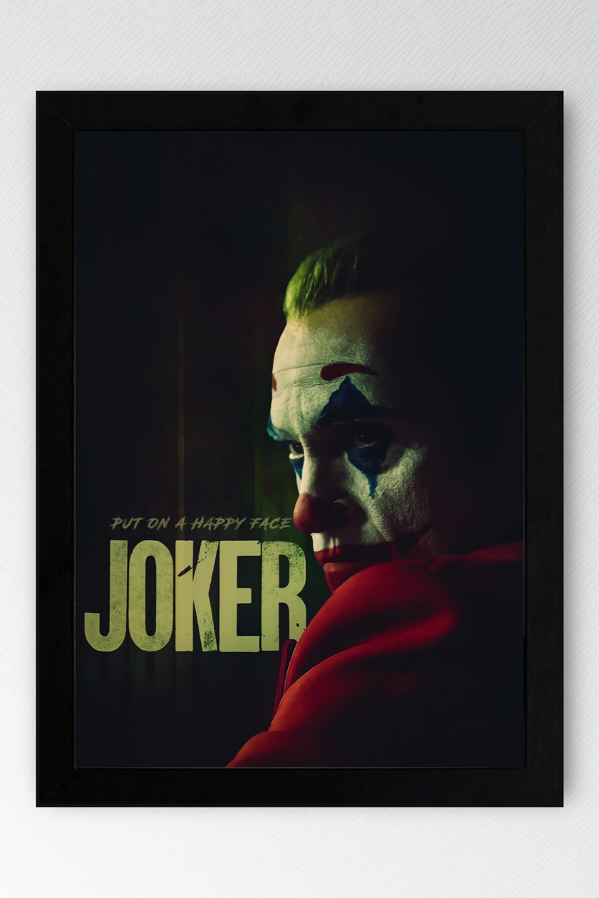Joker Çerçeveli Tablo - Film Posteri Tablo
