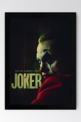 Joker Çerçeveli Tablo - Film Posteri Tablo