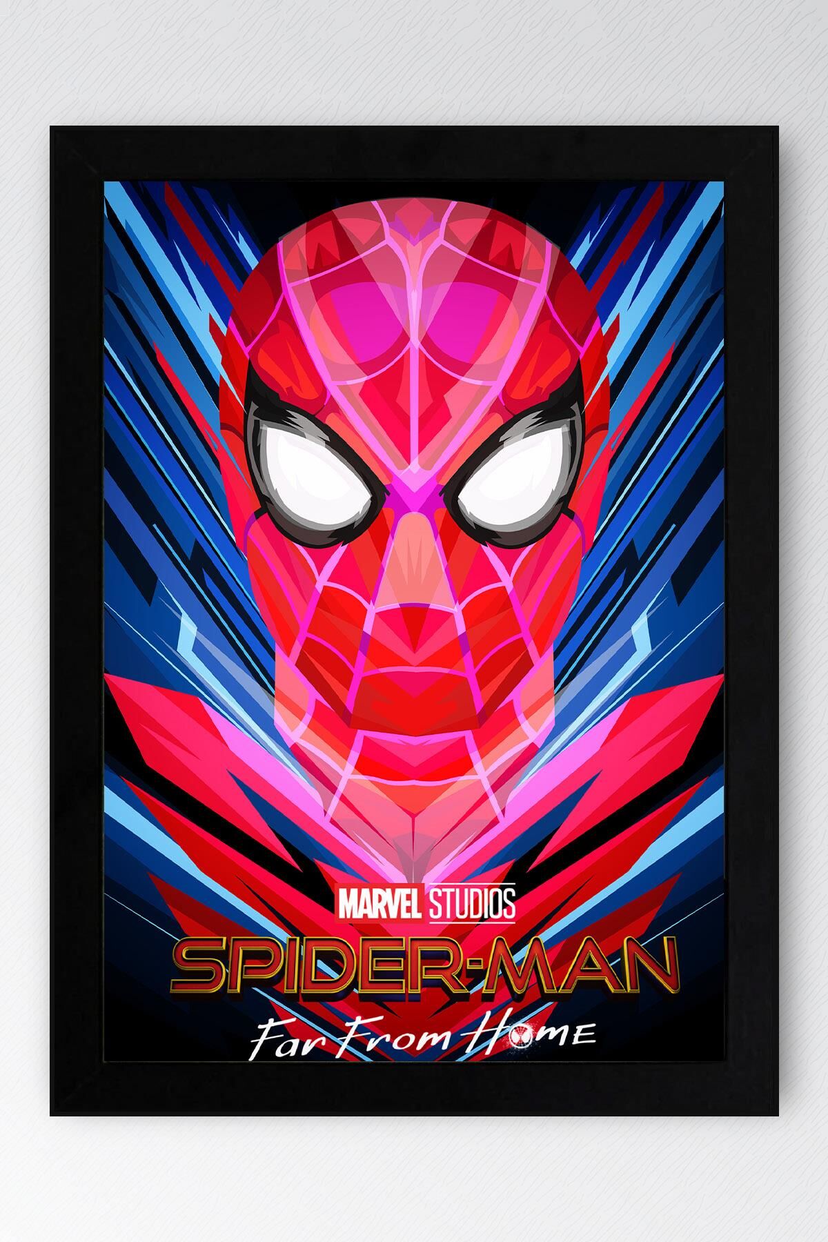 Spider Man Çerçeveli Tablo - Örümcek Adam Fim Posteri Tablo