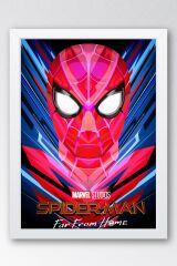 Spider Man Çerçeveli Tablo - Örümcek Adam Fim Posteri Tablo