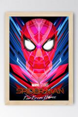 Spider Man Çerçeveli Tablo - Örümcek Adam Fim Posteri Tablo