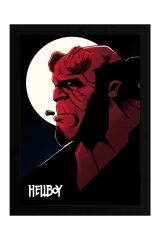 Hellboy Çerçeveli Tablo - Film Posteri Tablo