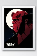 Hellboy Çerçeveli Tablo - Film Posteri Tablo