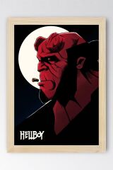 Hellboy Çerçeveli Tablo - Film Posteri Tablo