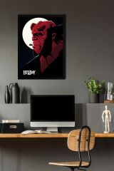 Hellboy Çerçeveli Tablo - Film Posteri Tablo