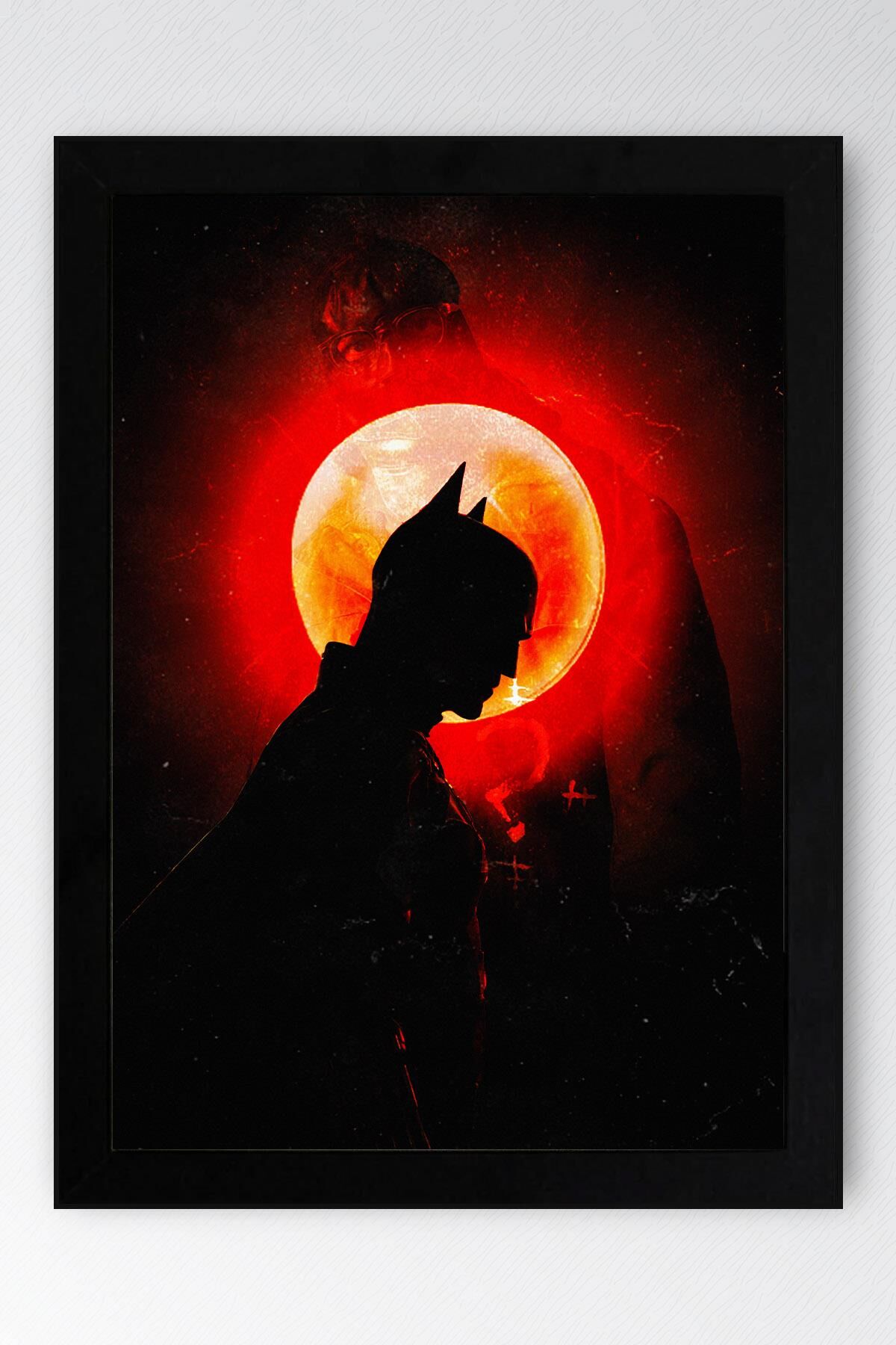 Batman Çerçeveli Tablo - Poster Tablo