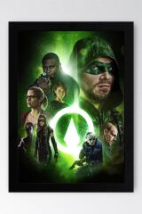 Arrow Çerçeveli Tablo - Poster Tablo