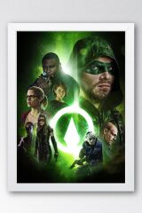 Arrow Çerçeveli Tablo - Poster Tablo