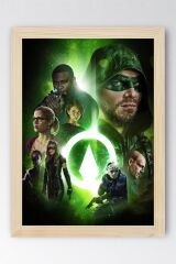 Arrow Çerçeveli Tablo - Poster Tablo