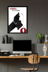 Hannibal Çerçeveli Tablo - This is My Design Dizi Afişi Poster Tablo