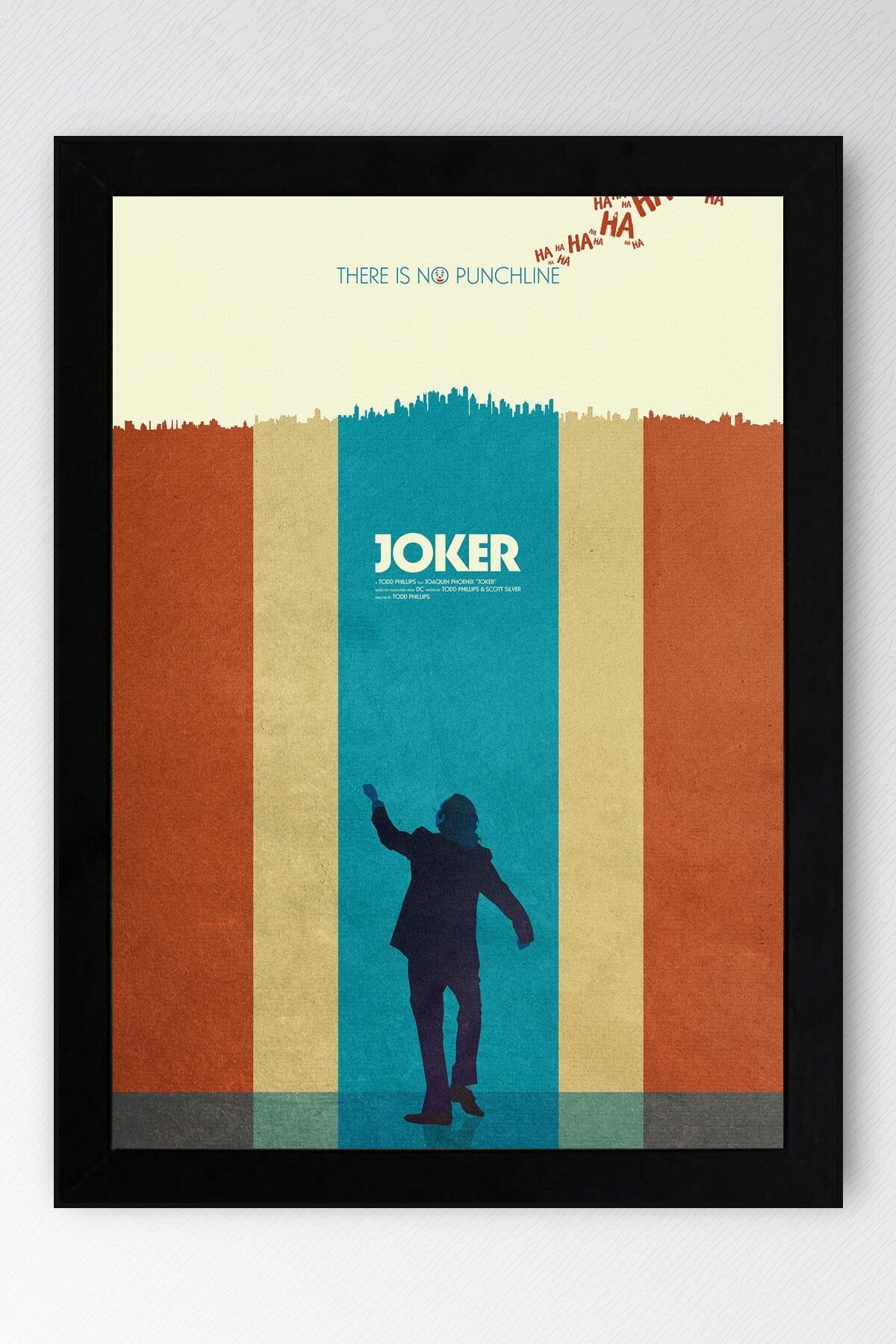Joker Çerçeveli Tablo - Film Posteri Tablo