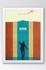 Joker Çerçeveli Tablo - Film Posteri Tablo
