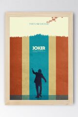 Joker Çerçeveli Tablo - Film Posteri Tablo