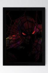 Spider Man Çerçeveli Tablo - Örümcek Adam Fim Posteri Tablo