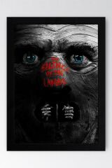Kuzuların Sessizliği Çerçeveli Tablo - Film Posteri Tablo