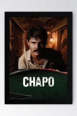 El Chapo Çerçeveli Tablo - Dizi Afişi Poster Tablo