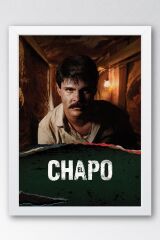 El Chapo Çerçeveli Tablo - Dizi Afişi Poster Tablo