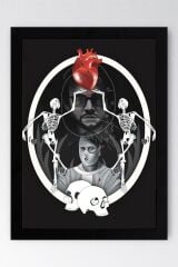 Hannibal Çerçeveli Tablo - Dizi Afişi Poster Tablo