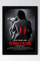 Kuzuların Sessizliği Çerçeveli Tablo - Film Posteri Tablo