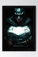 Batman Çerçeveli Tablo - Poster Tablo