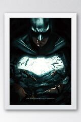 Batman Çerçeveli Tablo - Poster Tablo