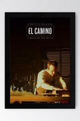 Breaking Bad Çerçeveli Tablo - El Camino Film Afişi Poster Tablo