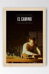 Breaking Bad Çerçeveli Tablo - El Camino Film Afişi Poster Tablo