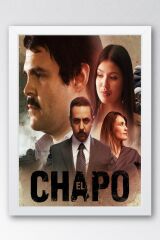 El Chapo Çerçeveli Tablo - Dizi Afişi Poster Tablo