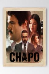 El Chapo Çerçeveli Tablo - Dizi Afişi Poster Tablo