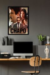El Chapo Çerçeveli Tablo - Dizi Afişi Poster Tablo