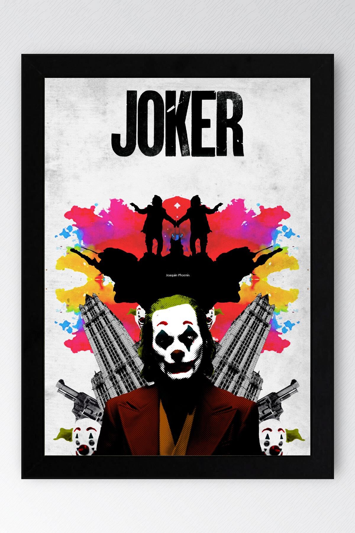 Joker Çerçeveli Tablo - Film Posteri Tablo