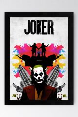 Joker Çerçeveli Tablo - Film Posteri Tablo