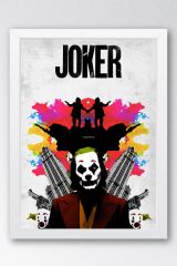 Joker Çerçeveli Tablo - Film Posteri Tablo