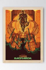 Thor Ragnarok Çerçeveli Tablo - Marvel Film Posteri Tablo