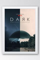 Dark Dizisi Çerçeveli Tablo - Poster Tablo