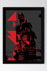 Batman Çerçeveli Tablo - Poster Tablo