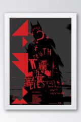 Batman Çerçeveli Tablo - Poster Tablo