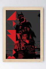 Batman Çerçeveli Tablo - Poster Tablo