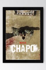 El Chapo Çerçeveli Tablo - Dizi Afişi Poster Tablo