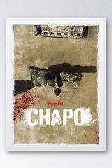 El Chapo Çerçeveli Tablo - Dizi Afişi Poster Tablo