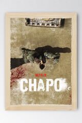 El Chapo Çerçeveli Tablo - Dizi Afişi Poster Tablo