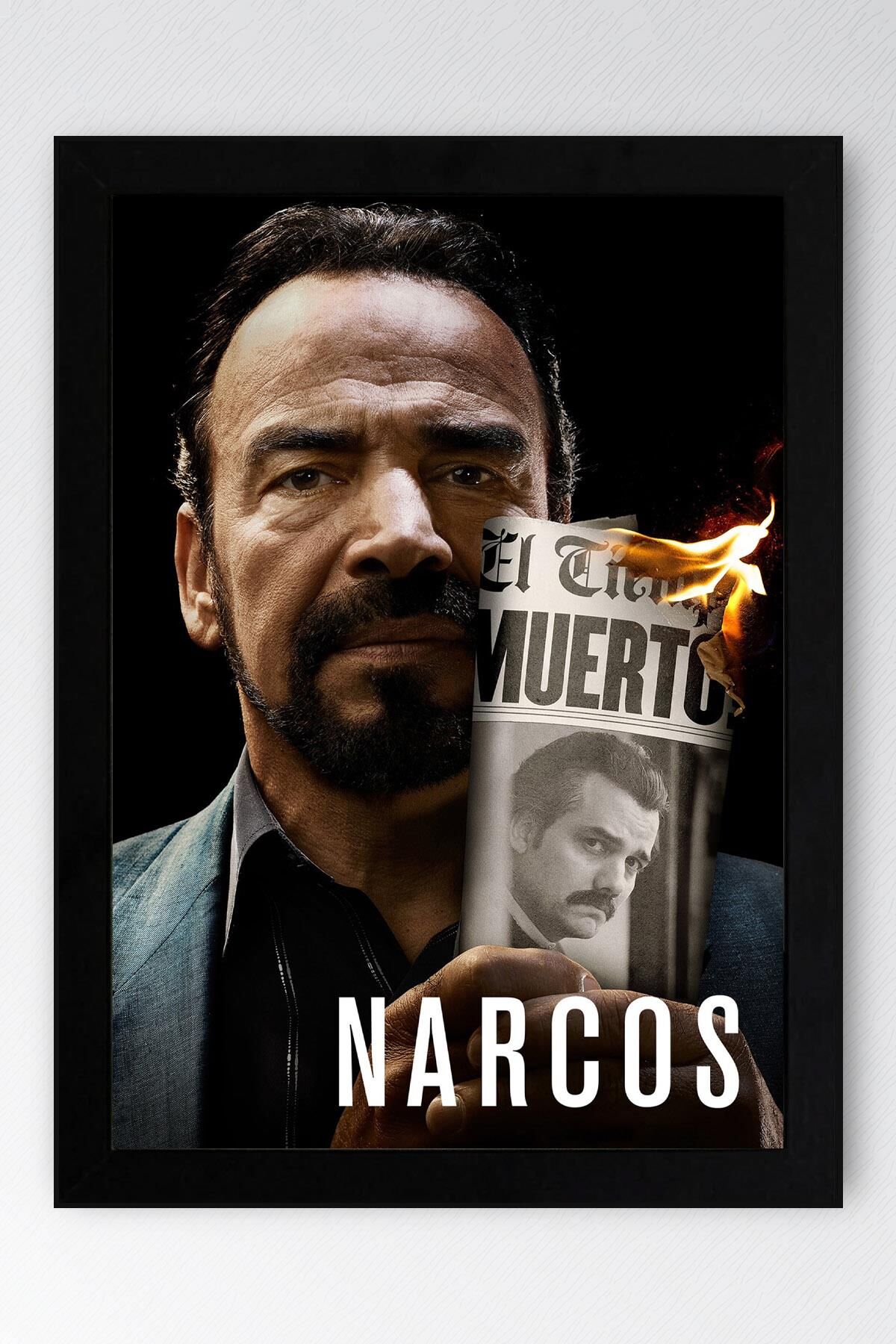 Narcos Çerçeveli Tablo - Narcos Dizi Posteri Tablo