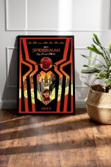 Spider Man Far From Home Çerçeveli Tablo - Örümcek Adam Fim Posteri Tablo