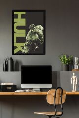 Hulk Çerçeveli Tablo - Marvel Film Posteri Tablo